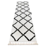 Chodnik Cross Sola Geometryczny biały